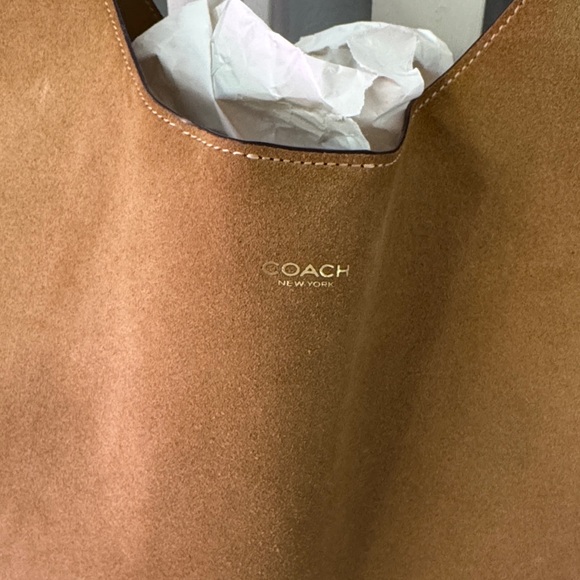 Coach Brooklyn 39 Shoulder Bag Suede - Picture 2 of 8